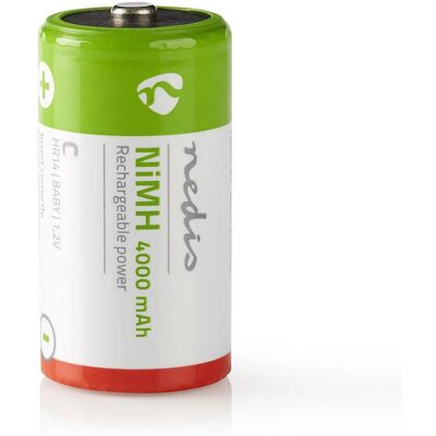 Nedis HR14 Wiederaufladbarer NiMH Akku - 4000mAh - Batterie Nedis HR14 Wiederaufladbarer NiMH Akku - 4000mAh - Batterie