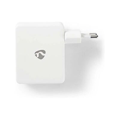 Nedis WCHAU481AWT Valkoinen 4-porttinen USB-laturi - Laturi Nedis WCHAU481AWT Valkoinen 4-porttinen USB-laturi - Laturi