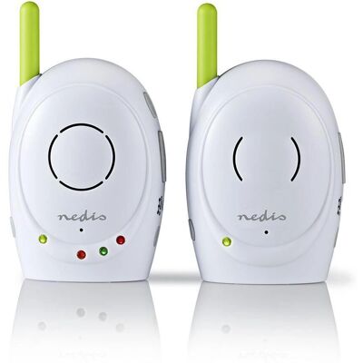 Nedis Baby Monitor - Langaton, 300 m kantama, kaksisuuntainen, matala paristovaroitus Nedis Baby Monitor - Langaton, 300 m kantama, kaksisuuntainen, matala paristovaroitus