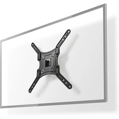 Nedis TV Seinäkiinnike/Stand – Tukee 23-55" TV:tä – Musta Nedis TV Seinäkiinnike/Stand – Tukee 23-55" TV:tä – Musta