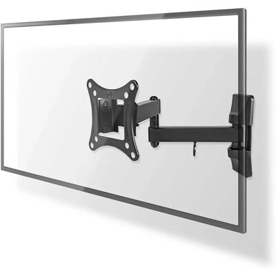Support Mural TV Nedis - Réglable 13-27" - 15kg - Publicité Support Mural TV Nedis - Réglable 13-27" - 15kg - Publicité