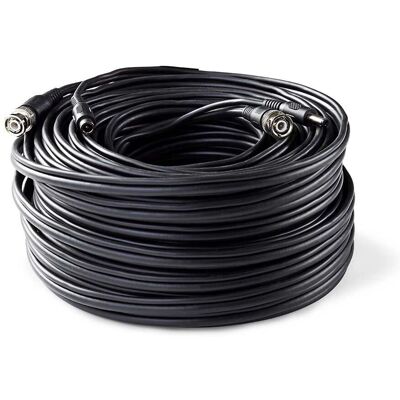 Nedis CCTV Koaxialkabel 30 m BNC DC Schwarz - Kabel für Überwachungskameras Nedis CCTV Koaxialkabel 30 m BNC DC Schwarz - Kabel für Überwachungskameras