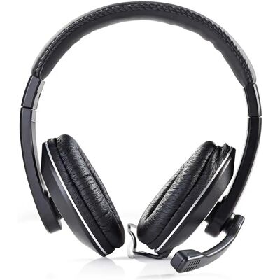 Nedis PC-headset over-ear - SVART Nedis PC-headset over-ear - SVART