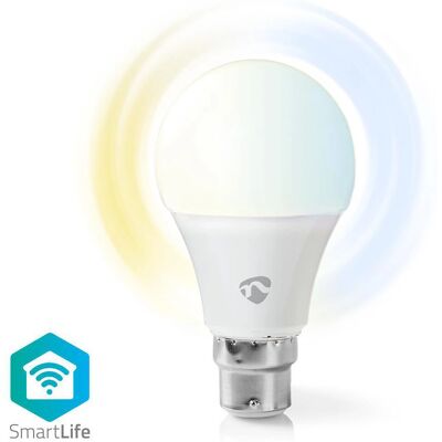 Nedis WiFi Slimme LED Lamp - Warm tot Koud Wit - B22 Nedis WiFi Slimme LED Lamp - Warm tot Koud Wit - B22
