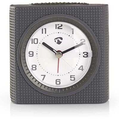 Nedis Modell CLDK004GY Wecker - Analog, Hintergrundbeleuchtung, Schlummerfunktion Nedis Modell CLDK004GY Wecker - Analog, Hintergrundbeleuchtung, Schlummerfunktion