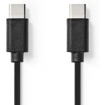 Nedis CCGP60700BK10 USB-kabel - Zwart - 1m - USB 2.0 - Producttype Nedis CCGP60700BK10 USB-kabel - Zwart - 1m - USB 2.0 - Producttype