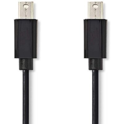 Nedis CCGP37500BK10 DisplayPort-kaapeli - DisplayPort 1.2 - Musta Nedis CCGP37500BK10 DisplayPort-kaapeli - DisplayPort 1.2 - Musta