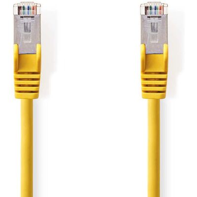 Nedis Netwerkkabel 1,5m - Cat5e SF/UTP - Geel Nedis Netwerkkabel 1,5m - Cat5e SF/UTP - Geel