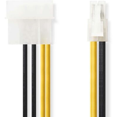 Cable de alimentación interno Nedis P4 - 0,15 m Cable de alimentación interno Nedis P4 - 0,15 m