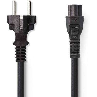 Nedis CEGP10130BK30 Strömkabel - Kontakt E, 3 m, Svart Nedis CEGP10130BK30 Strömkabel - Kontakt E, 3 m, Svart