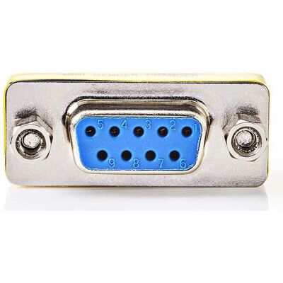 Nedis CCGP52810ME Changeur de Genre de Câble D-Sub 9-Pin Métal - Publicité Nedis CCGP52810ME Changeur de Genre de Câble D-Sub 9-Pin Métal - Publicité