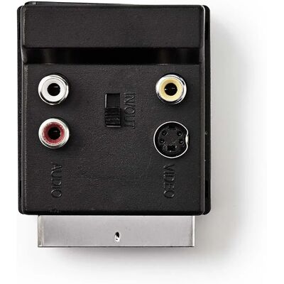Adaptateur de câble vidéo Nedis - SCART, 3 RCA, S-Video - Adaptateur de câble vidéo - Publicité Adaptateur de câble vidéo Nedis - SCART, 3 RCA, S-Video - Adaptateur de câble vidéo - Publicité