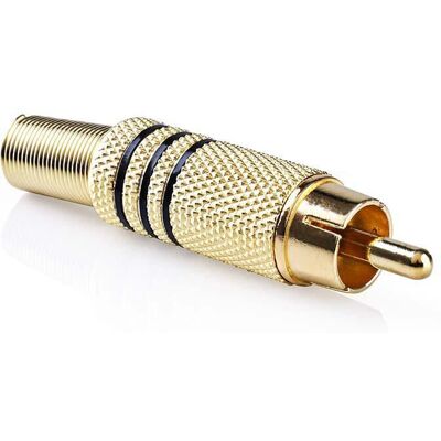 Nedis RCA Stecker Gerade Männlich - RCA connector Nedis RCA Stecker Gerade Männlich - RCA connector