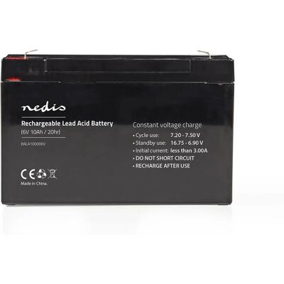 Nedis USV-Batterie - 6V 10000mAh VRLA Versiegelt Blei-Säure Nedis USV-Batterie - 6V 10000mAh VRLA Versiegelt Blei-Säure