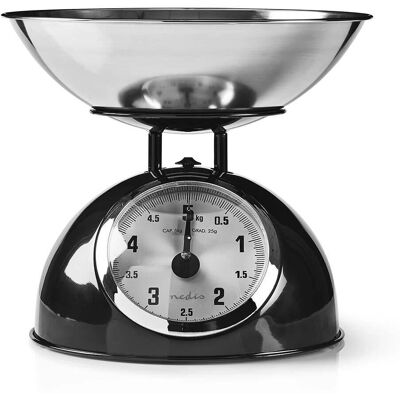 Nedis KASC110BK - Noir - Balance de cuisine - Publicité Nedis KASC110BK - Noir - Balance de cuisine - Publicité