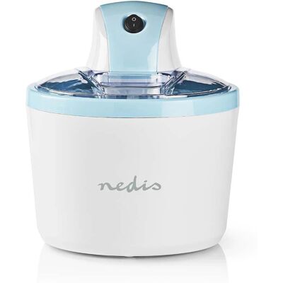 Nedis Kaim110cwt12 - White, Blue - Ice Cream Maker Nedis Kaim110cwt12 - White, Blue - Ice Cream Maker