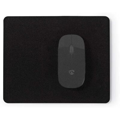 Tapis de souris Nedis MPADF100BK - Souris - Noir - Publicité Tapis de souris Nedis MPADF100BK - Souris - Noir - Publicité
