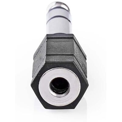 Nedis Stereo-Audio-Adapter - 3,5 mm auf 6,35 mm, Schwarz Nedis Stereo-Audio-Adapter - 3,5 mm auf 6,35 mm, Schwarz