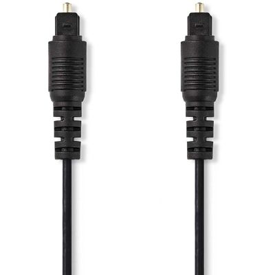 Nedis Kompaktes Optisches Audiokabel - 5 m TOSLINK Schwarz Nedis Kompaktes Optisches Audiokabel - 5 m TOSLINK Schwarz
