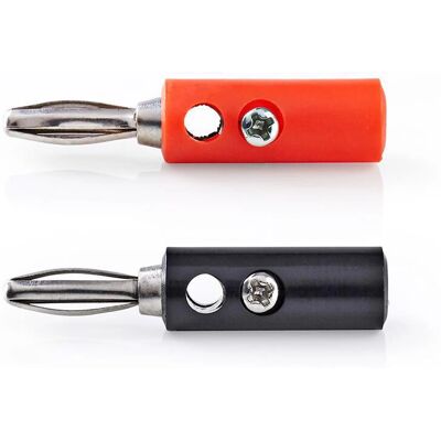 Nedis CAGB26900VA Drahtverbinder - Rot/Schwarz Nedis CAGB26900VA Drahtverbinder - Rot/Schwarz
