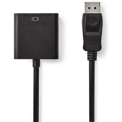 Nedis CCGB37250BK02 Videokaapeliadapteri - DisplayPortiin DVI-D Nedis CCGB37250BK02 Videokaapeliadapteri - DisplayPortiin DVI-D