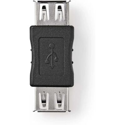 Nedis USB-Adapter - 480 Mbps - Schwarz - USB Typ-A Nedis USB-Adapter - 480 Mbps - Schwarz - USB Typ-A