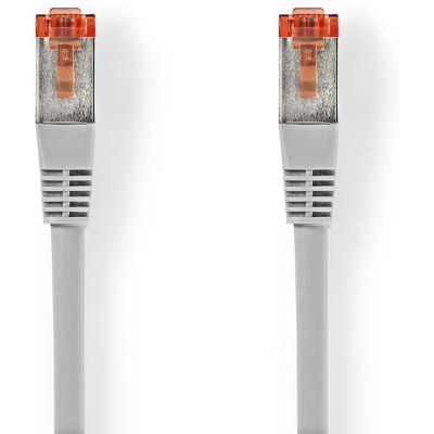 Nedis Modell CCGB85221GY100 Nätverkskabel - S/FTP, 10m, Grå Nedis Modell CCGB85221GY100 Nätverkskabel - S/FTP, 10m, Grå