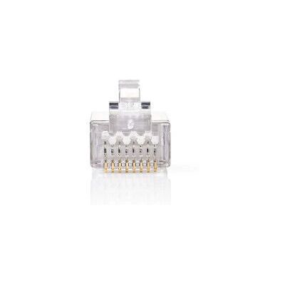 Nedis Kompakti RJ45-liitin - Ethernet - Läpinäkyvä Nedis Kompakti RJ45-liitin - Ethernet - Läpinäkyvä
