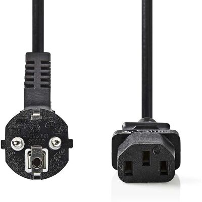Nedis Stromkabel - IEC-320-C13 - 2m - Schwarz - Kabel Nedis Stromkabel - IEC-320-C13 - 2m - Schwarz - Kabel