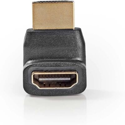 Nedis HDMI-sovitin - Kultakoristettu, 270° kulmassa - HDMI Kaapelin Gender Changer Nedis HDMI-sovitin - Kultakoristettu, 270° kulmassa - HDMI Kaapelin Gender Changer