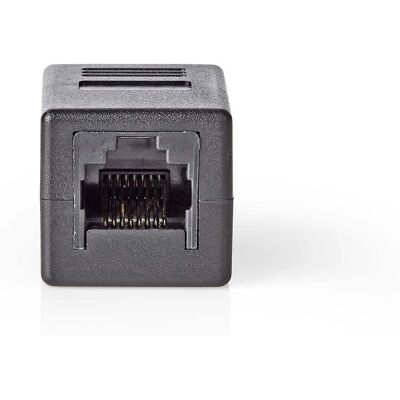 Nedis CCGB89010BK - RJ45 Verkkokaapelin liitin - Musta Nedis CCGB89010BK - RJ45 Verkkokaapelin liitin - Musta