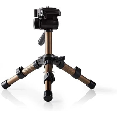 Nedis Mini Trípode 161 cm - Negro y plateado Nedis Mini Trípode 161 cm - Negro y plateado
