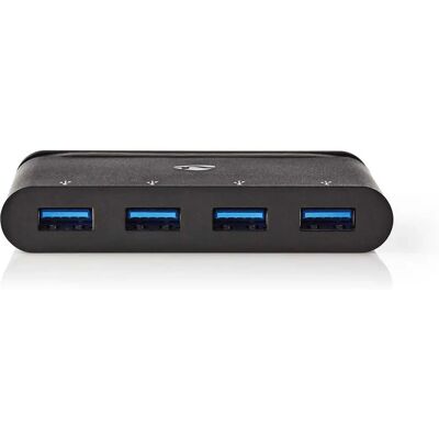 Nedis USB-C Hub - 4 Ports - Schwarz Nedis USB-C Hub - 4 Ports - Schwarz