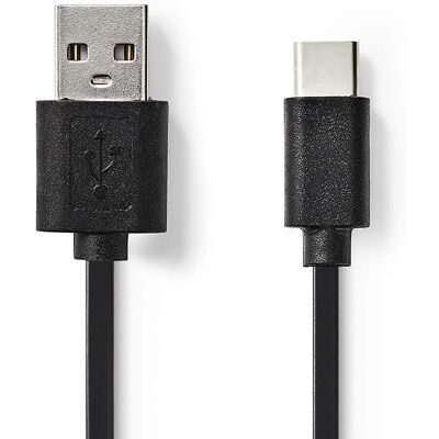 Nedis USB-Kabel - 3m USB A USB-C Schwarz Nedis USB-Kabel - 3m USB A USB-C Schwarz