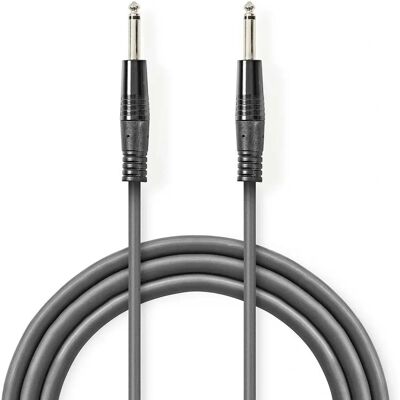 Nedis COTH23050GY30 Audiokabel - 3m, Grau, Mono Nedis COTH23050GY30 Audiokabel - 3m, Grau, Mono