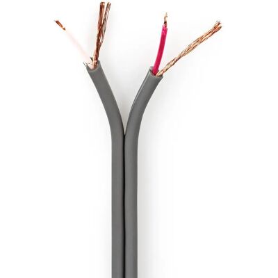 Nedis Audiokabel - 100 m, Kupfer, Rund - Balanced Audio Kabel Nedis Audiokabel - 100 m, Kupfer, Rund - Balanced Audio Kabel