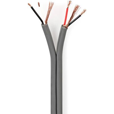 Nedis Modell COTR15001GY100 100m Graues Audiokabel Nedis Modell COTR15001GY100 100m Graues Audiokabel