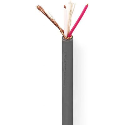 Nedis Mikrofonkabel - 100 m - Kupfer - Rund - Audiokabel Nedis Mikrofonkabel - 100 m - Kupfer - Rund - Audiokabel