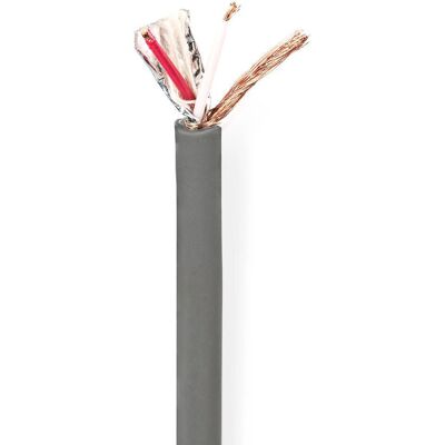 Nedis Audiokabel - 100m Dunkelgrau - Digital 110 Ohm Nedis Audiokabel - 100m Dunkelgrau - Digital 110 Ohm