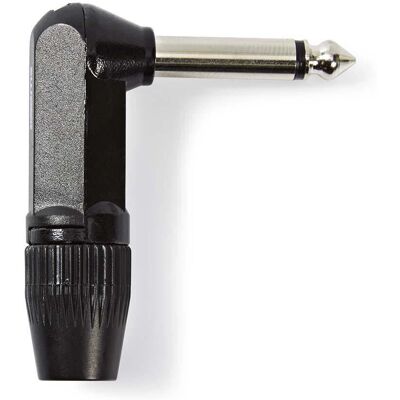 Nedis COTP23902BK Mono-Klinke 6,35mm - Audiostecker - Schwarz Nedis COTP23902BK Mono-Klinke 6,35mm - Audiostecker - Schwarz