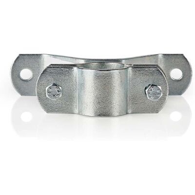 Nedis Satellitenmastklemme - Stahl, Silber - Satellitenantenne Zubehör Nedis Satellitenmastklemme - Stahl, Silber - Satellitenantenne Zubehör