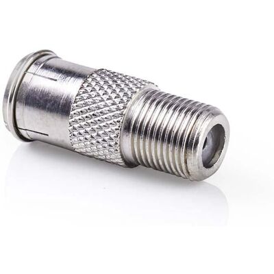 Nedis Model: CSGP41956ME - Metaal F-quick connector, 75 Ohm Nedis Model: CSGP41956ME - Metaal F-quick connector, 75 Ohm