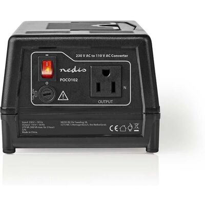 Nedis POCO102 Strömadapter - 230V 300W - Jordat - Strömomformer Nedis POCO102 Strömadapter - 230V 300W - Jordat - Strömomformer