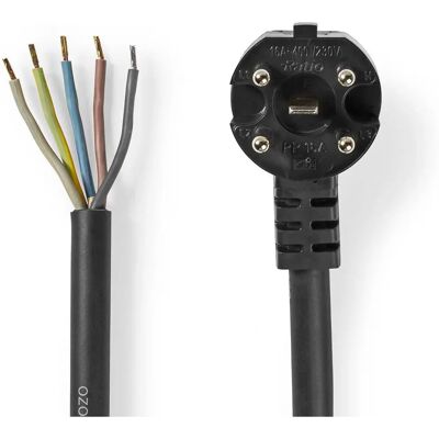 Nedis Netzteilkabel - 1,5m Schwarz - Power Cable Nedis Netzteilkabel - 1,5m Schwarz - Power Cable