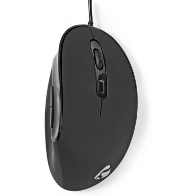 Mouse ergonomico Nedis 3600 DPI - Destro - 6 pulsanti Mouse ergonomico Nedis 3600 DPI - Destro - 6 pulsanti