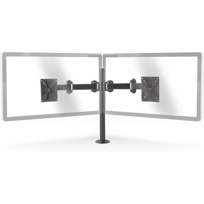 Nedis Doppelmonitorhalter - Unterstützt 14-24" Bildschirme - Ergonomischer Schreibtischständer Nedis Doppelmonitorhalter - Unterstützt 14-24" Bildschirme - Ergonomischer Schreibtischständer