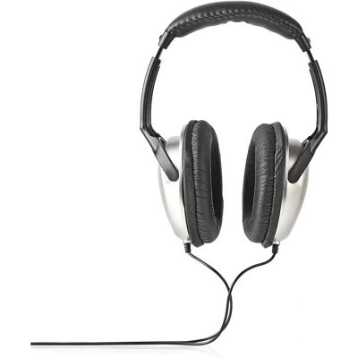Nedis Cuffie cablate - Argento Nedis Cuffie cablate - Argento