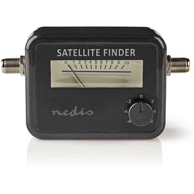 Misuratore di intensità del segnale satellitare Nedis - 950-2400 MHz - Nero Misuratore di intensità del segnale satellitare Nedis - 950-2400 MHz - Nero