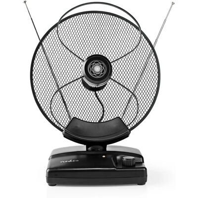 Nedis Innendurch TV-Antenne - DVB-T/T2, FM, UHF, VHF - 0-25 km Bereich Nedis Innendurch TV-Antenne - DVB-T/T2, FM, UHF, VHF - 0-25 km Bereich