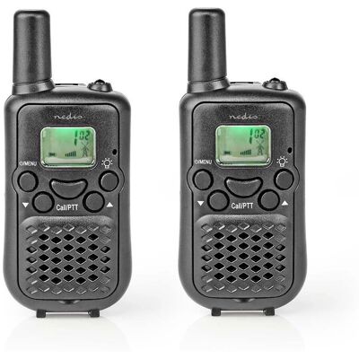 Nedis WLTK0500BK Radio Bidirectionnelle - Noir Nedis WLTK0500BK Radio Bidirectionnelle - Noir